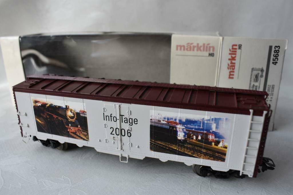 (2P) Märklin HO 45683 "Journées d'information 2006", Neuf, Enlèvement ou Envoi, Courant alternatif, Wagon