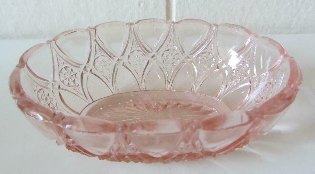 Verre rose - porte-savon, Enlèvement ou Envoi