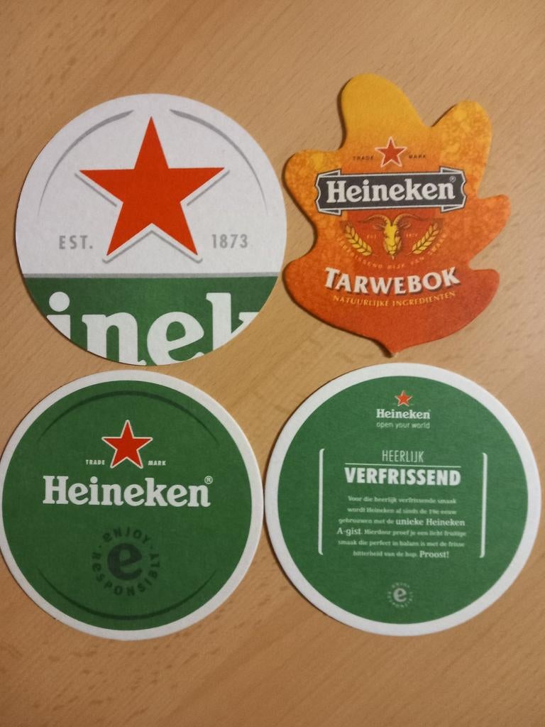 Sous-bocks Heineken (261), Collections, Enlèvement ou Envoi, Comme neuf, Heineken