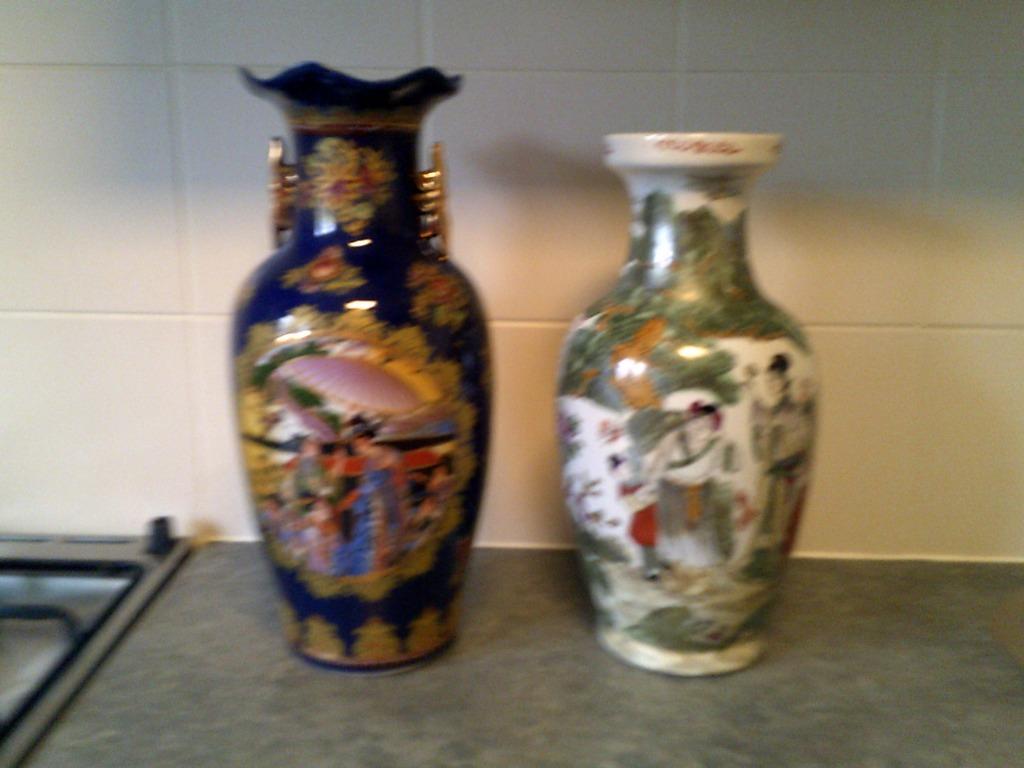 chinese vazen, Ophalen