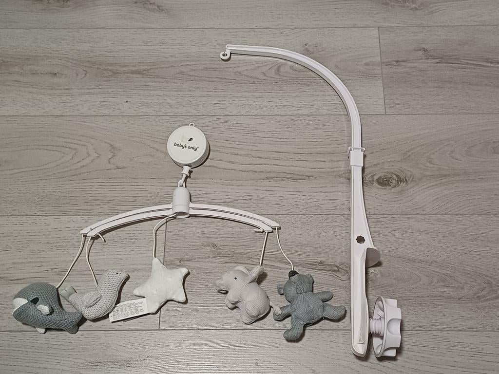 Baby's Only Muziekmobiel Grijs Mix, Kinderen en Baby's, Ophalen, Zo goed als nieuw