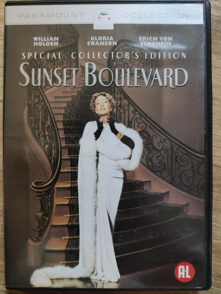 Sunset Boulevard (1950) (Gloria Swanson) Zeer zeldzaam! DVD, Ophalen of Verzenden, Zo goed als nieuw
