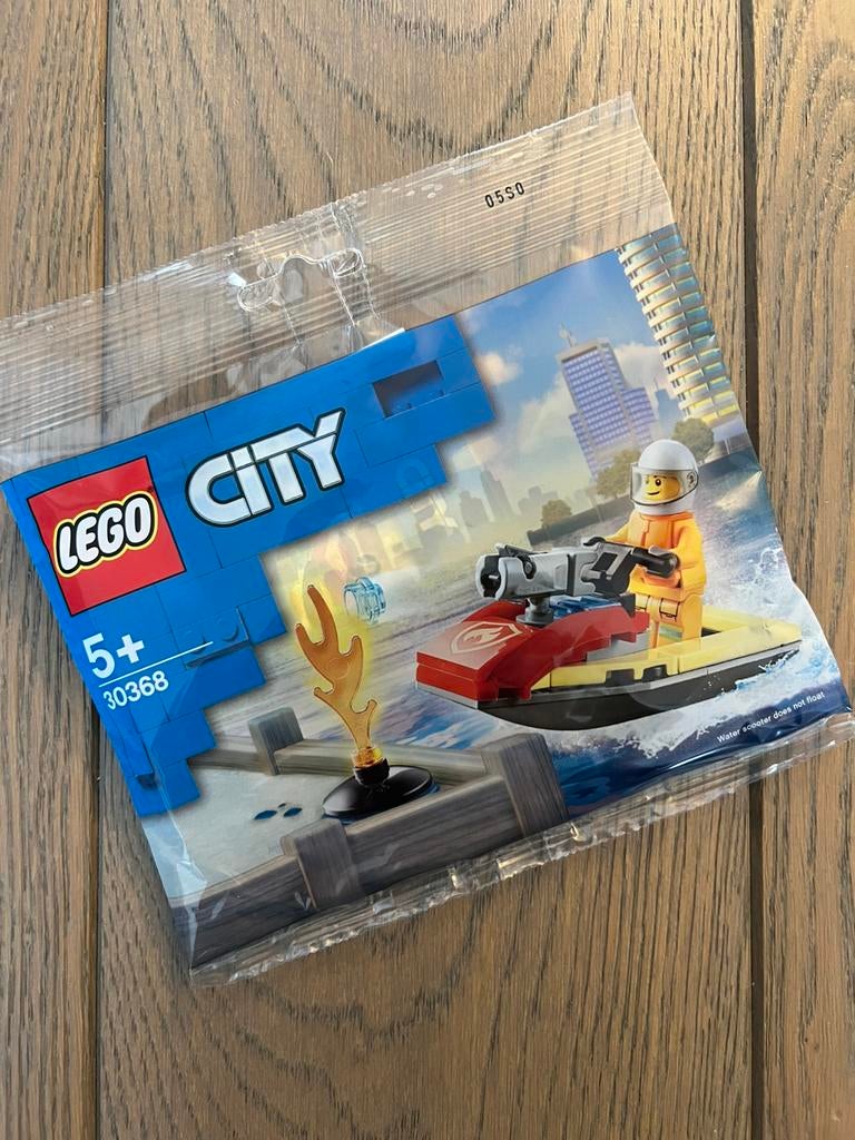 Lego 30368 City - Brandweer waterscooter, Ophalen of Verzenden, Nieuw, Complete set, Lego
