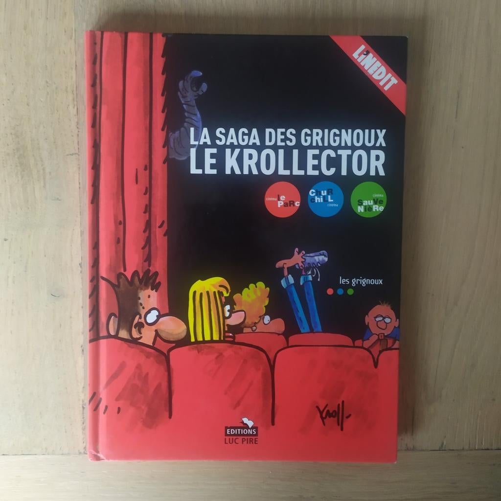 La saga des Grignoux Le Krollector Pierre Kroll EO TBE, Livres, Une BD, Enlèvement ou Envoi, Pierre Kroll.