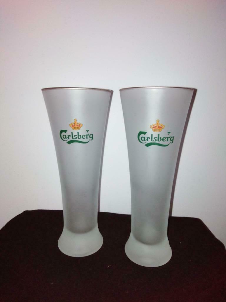 verres à bières carlsberg neuf, Collections, Marques de bière, Enlèvement ou Envoi, Neuf, Verre ou Verres, Autres marques