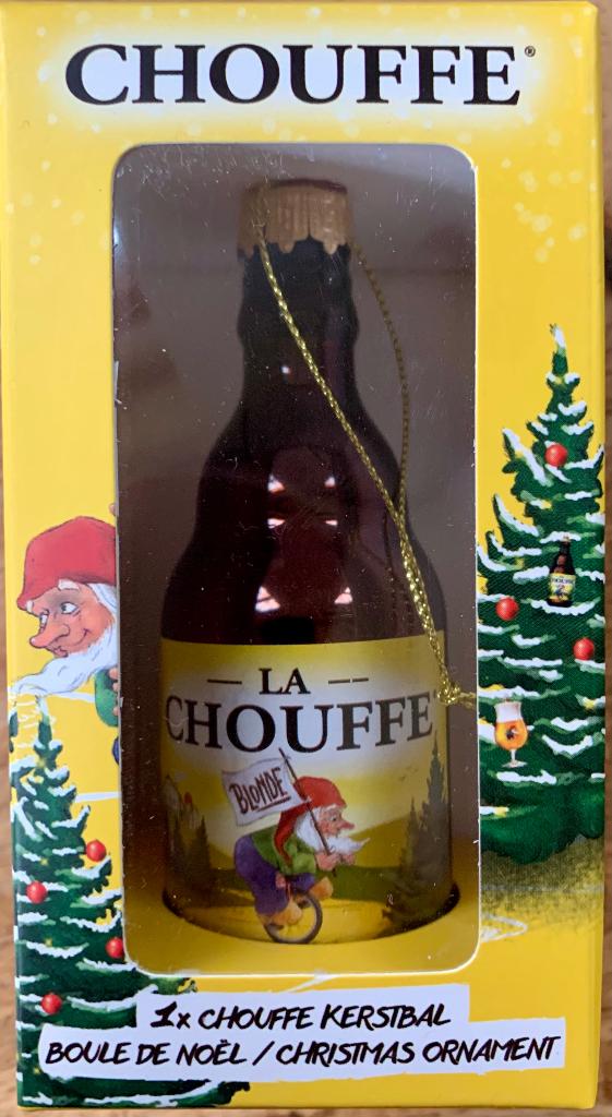 kerstbal chouffe 2 stuks, Verzamelen, Ophalen, Nieuw, Overige typen