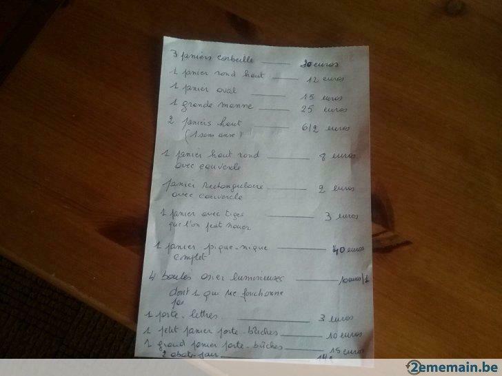 veel rieten manden, briefhouders, lampenkappen, Ophalen of Verzenden, Gebruikt, Mand