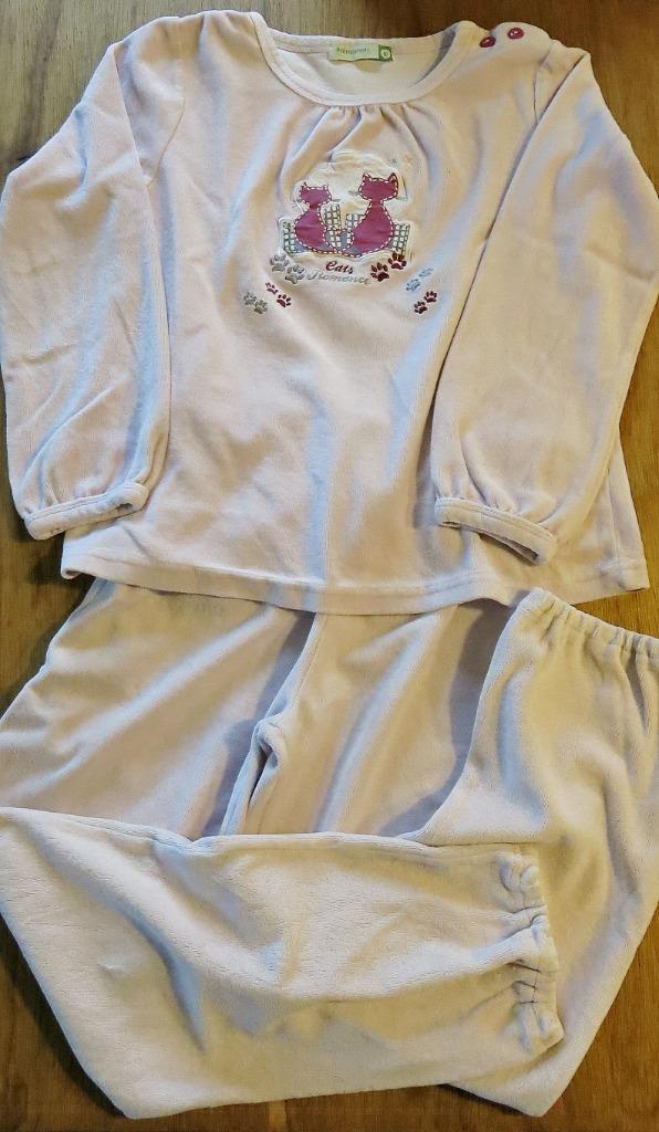 Pyjama hiver velours, 9-10 ans, TBE, Enlèvement ou Envoi, Vêtements de nuit ou Sous-vêtements, Utilisé, Premaman