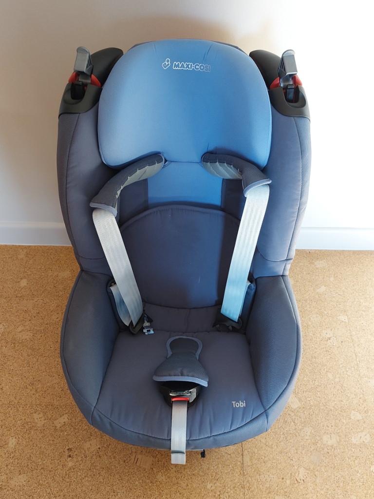 Maxi Cosi Tobi Autostoel blauw Siège auto bleu Car seat blue, Ophalen, 9 t/m 18 kg, Zo goed als nieuw, Isofix