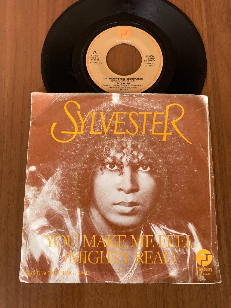 Sylvester – You Make Me Feel (Mighty Real), Cd's en Dvd's, Vinyl Singles, Ophalen of Verzenden, 7 inch, Single