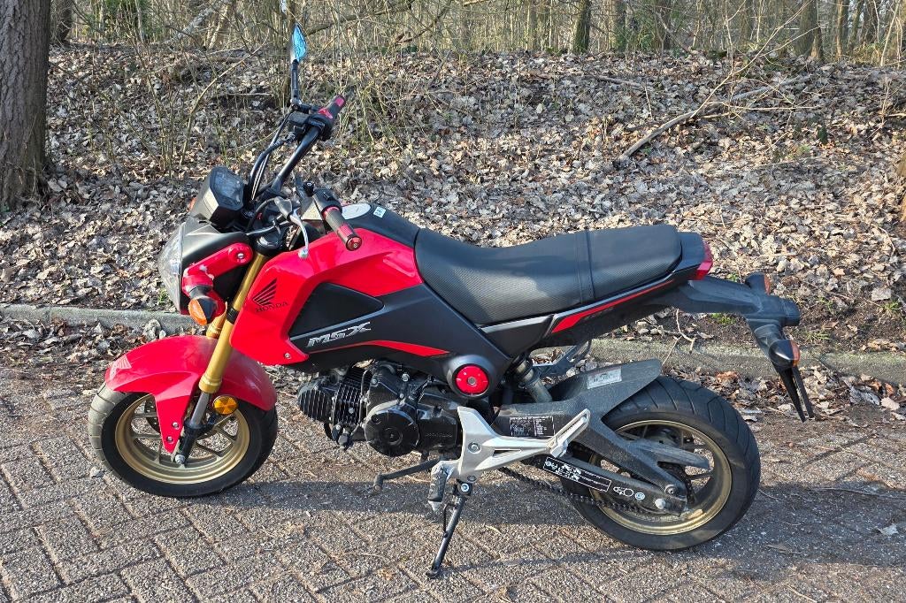 Honda MSX 125/Grom — 2015 — Slechts 5.000 km — Goede staat, Motoren, Particulier, 11 kW of minder, Naked bike