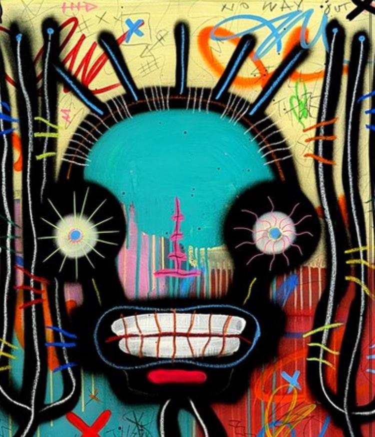 The Big Fat Boy : oeuvre unique sur toile, Enlèvement ou Envoi
