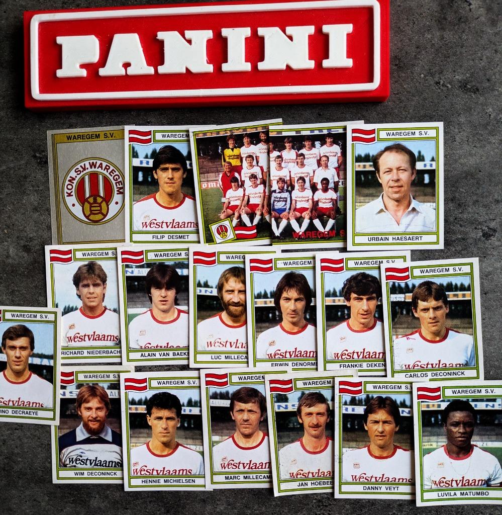 AUTOCOLLANTS PANINI FOOTBALL 84 WAREGEM SV 18 1984, Envoi, Neuf