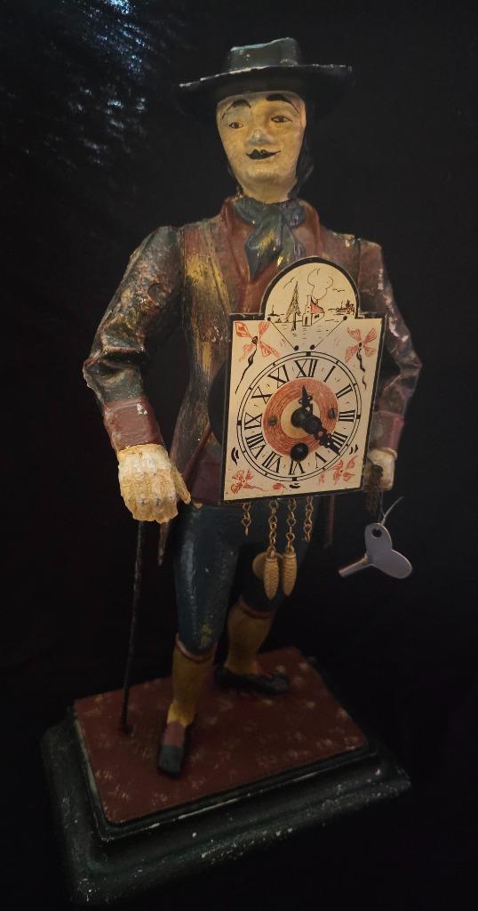 HORLOGER À CHAPEAU PLAT, Antiquités & Art, Antiquités | Horloges, Enlèvement