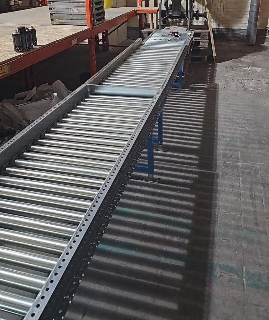 5 meter Galva TRANSPORTSYSTEEM ROLLENBAAN 100 KG, Articles professionnels, Machines & Construction | Transport, Enlèvement