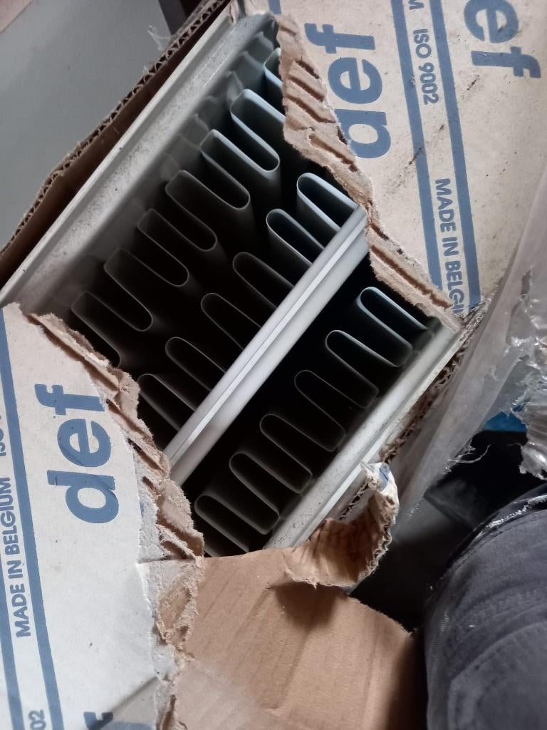 Radiator Def 500x1600 nieuw, Doe-het-zelf en Bouw, Verwarming en Radiatoren, Ophalen, Nieuw, Radiator, 30 tot 80 cm