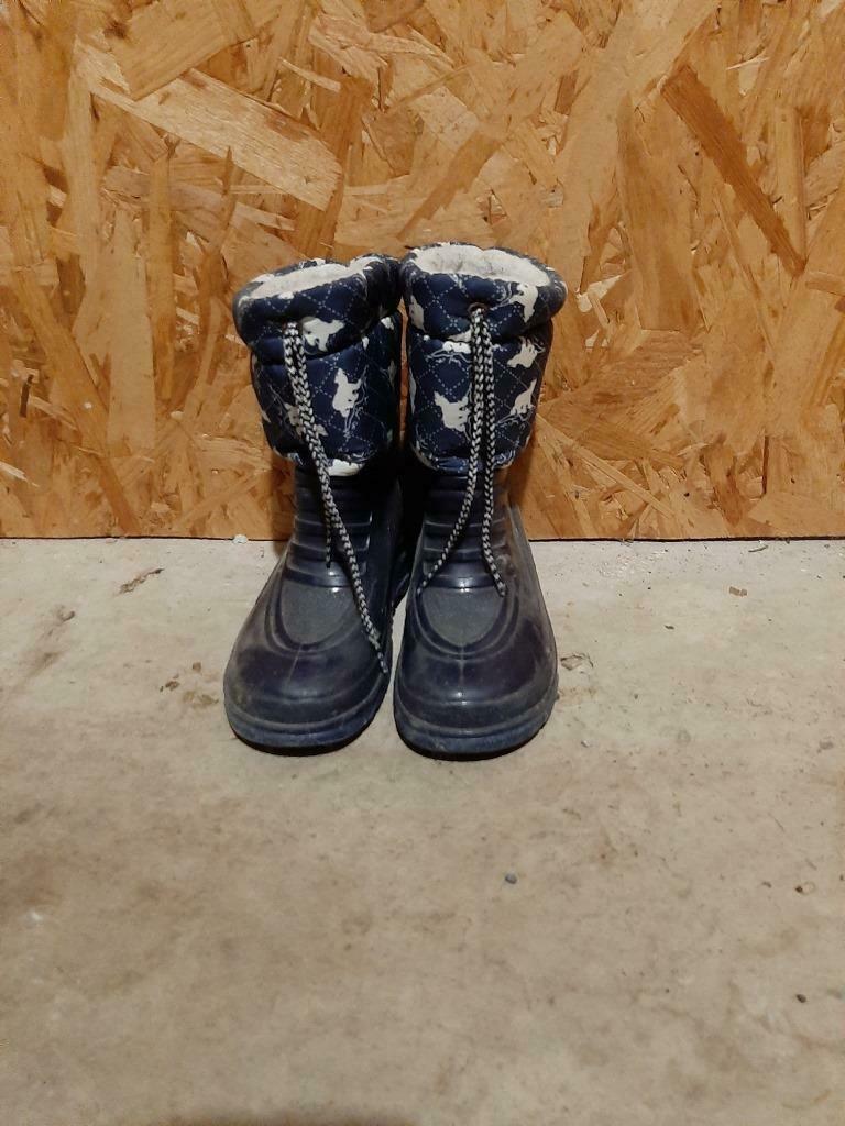 Après ski, Garçon, Bottes, Enlèvement, Utilisé