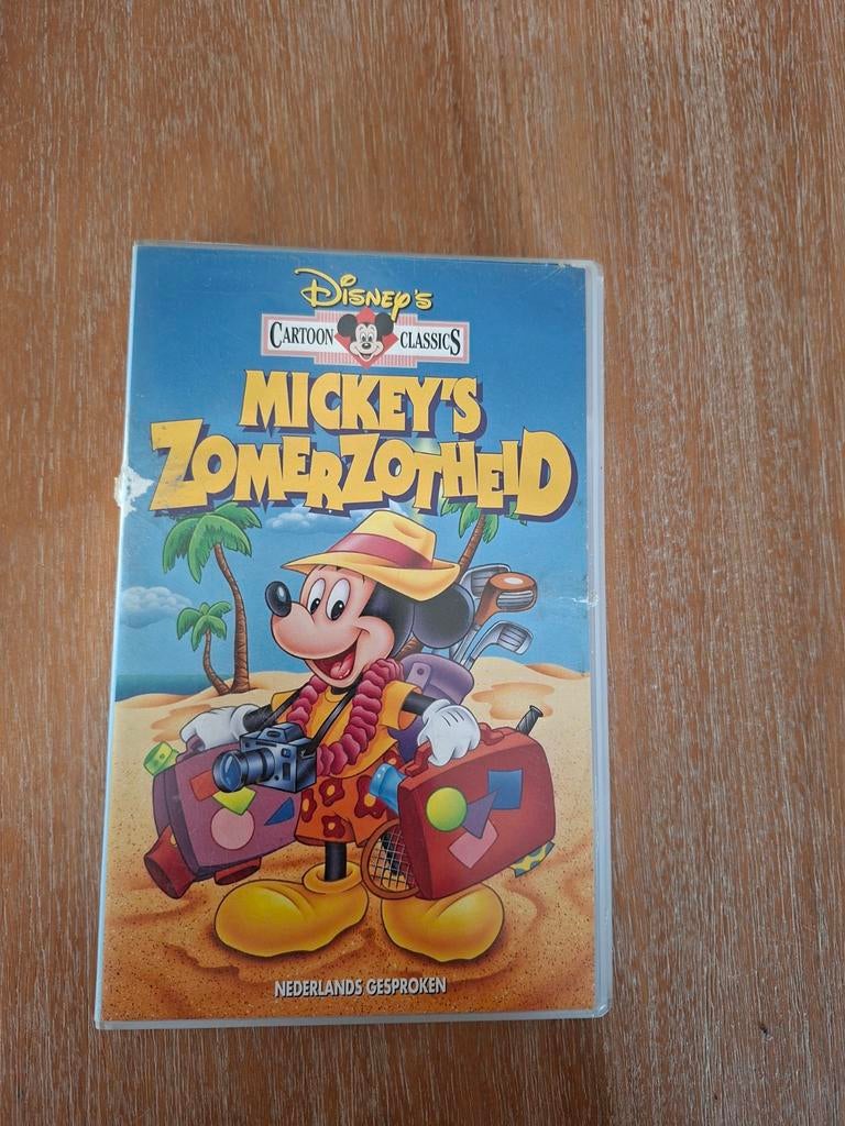 Vhs Mickey's zomerzotheid, Alle leeftijden, Ophalen, Gebruikt