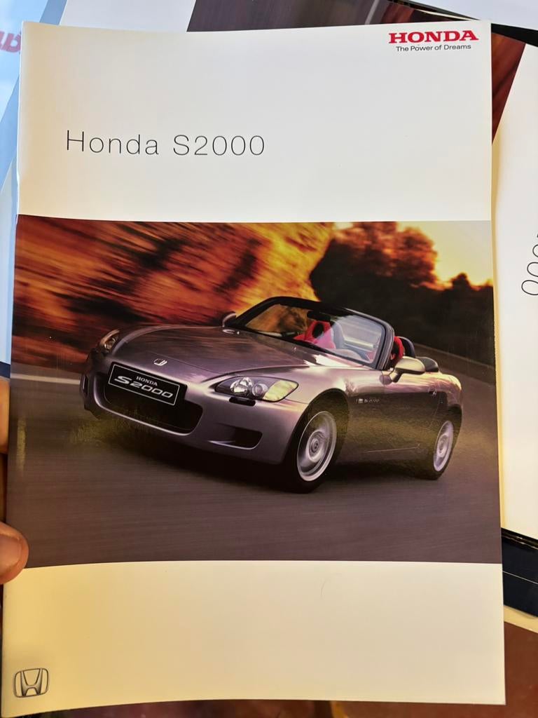 Honda S2000 folder nieuw, Ophalen of Verzenden, Honda