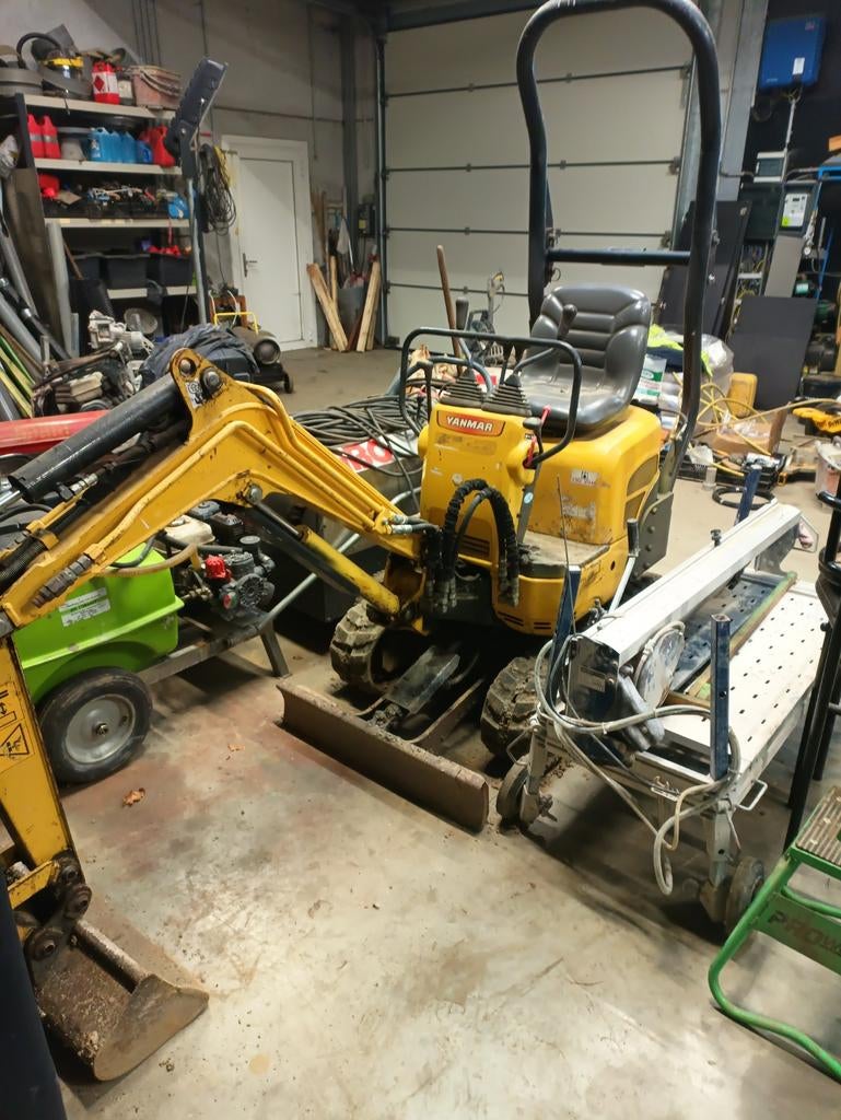 Yanmar SV 08 minigraver, Zakelijke goederen, Ophalen