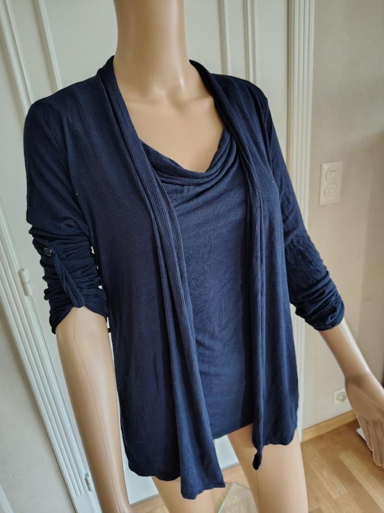 tuniek , lange blouse van mel rose, Kleding | Dames, Ophalen of Verzenden, Blauw