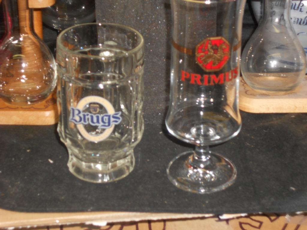 Bierglazen.Leffe Royal.Royal Crown.Caulier.Acide.D 104, Collections, Marques de bière, Enlèvement ou Envoi, Comme neuf, Verre ou Verres
