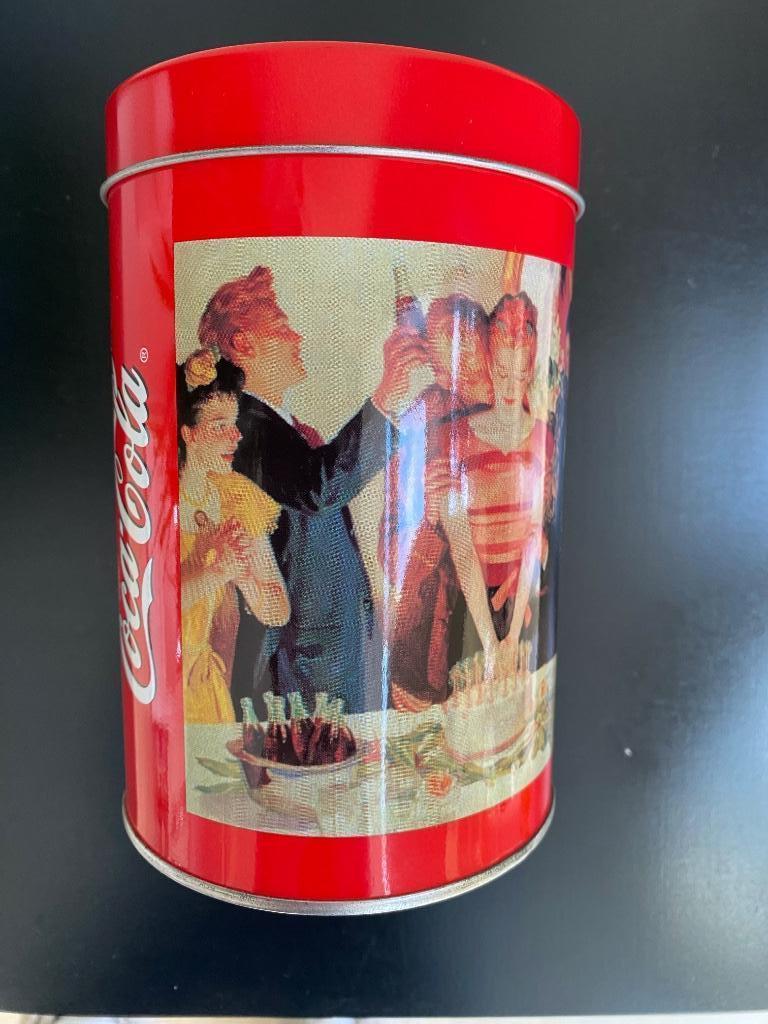 Coca-Cola blikken doos / bus - onbeschadigd - nieuw, Enlèvement ou Envoi, Neuf, Ustensile