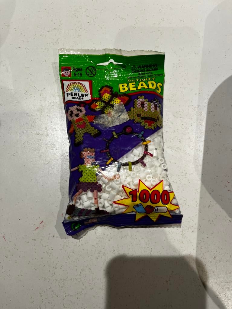 1000 witte strijkparels nieuw, Hobby en Vrije tijd, Ophalen of Verzenden, Zo goed als nieuw, Overige typen