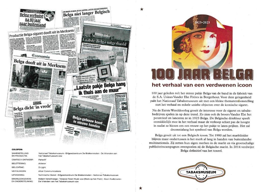 100 jaar Belga, Verzamelen, Verzenden