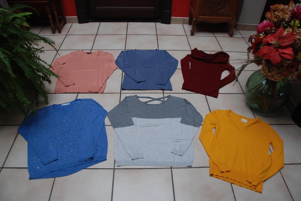Soldes Pulls fins Dame Très bon état à 2€ pièce, Enlèvement ou Envoi, Autres couleurs, Taille 36 (S), Porté