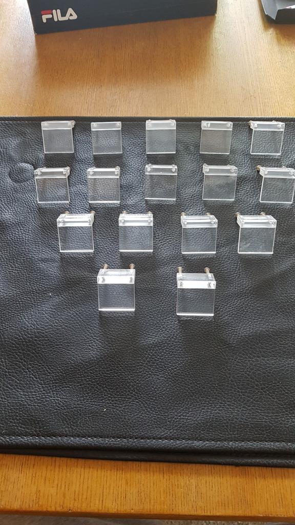 Deurgreepjes jaren '60 plexiglas 16st, Ophalen of Verzenden