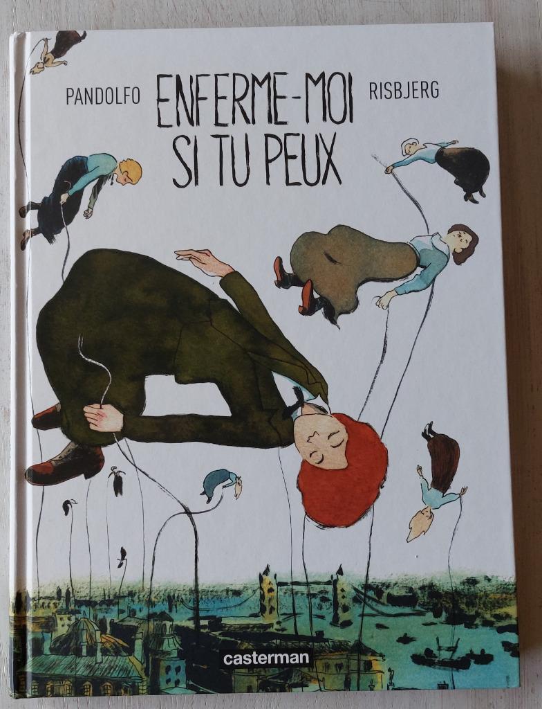 Livre 'Enferme-moi si tu peux' de Pandolfo & Risbjerg, Livres, Enlèvement, Comme neuf, Pandolfo et Risbjerg