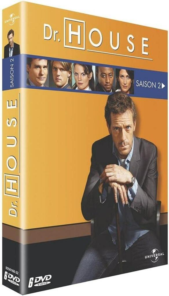DR HOUSE  SAISON 2  EPISODES 1 A 6  6DVD, Enlèvement ou Envoi, Comme neuf, Comédie