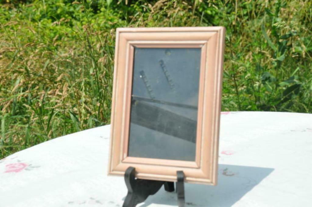 §  cadre pour photo bois rose, Moins de 50 cm, Enlèvement ou Envoi, Utilisé, Bois
