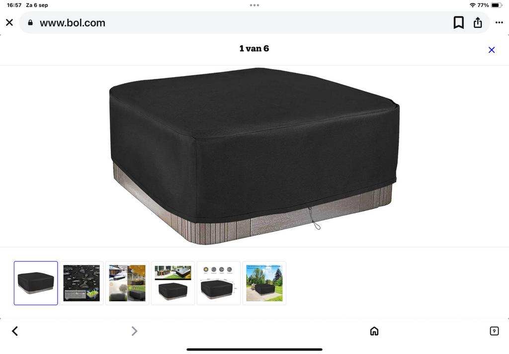 SPA LINE COVER, Tuin en Terras, Bubbelbaden en Hottubs, Zo goed als nieuw, Ophalen