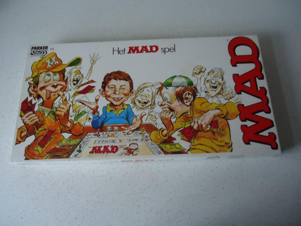 Vintage Het "Mad Magazine Spel" van Parker in nieuwe staat !, Hobby en Vrije tijd, Gezelschapsspellen | Bordspellen, Vijf spelers of meer