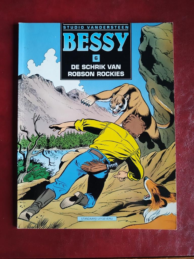 Bessy, De schrik van Robson Rockies., Une BD, Enlèvement, Studio  Vandersteen, Comme neuf