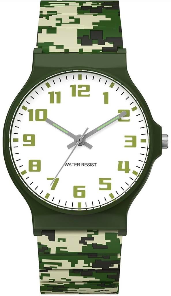Belle montre camouflage NEUVE adulte/enfants unisex, Enlèvement, Neuf