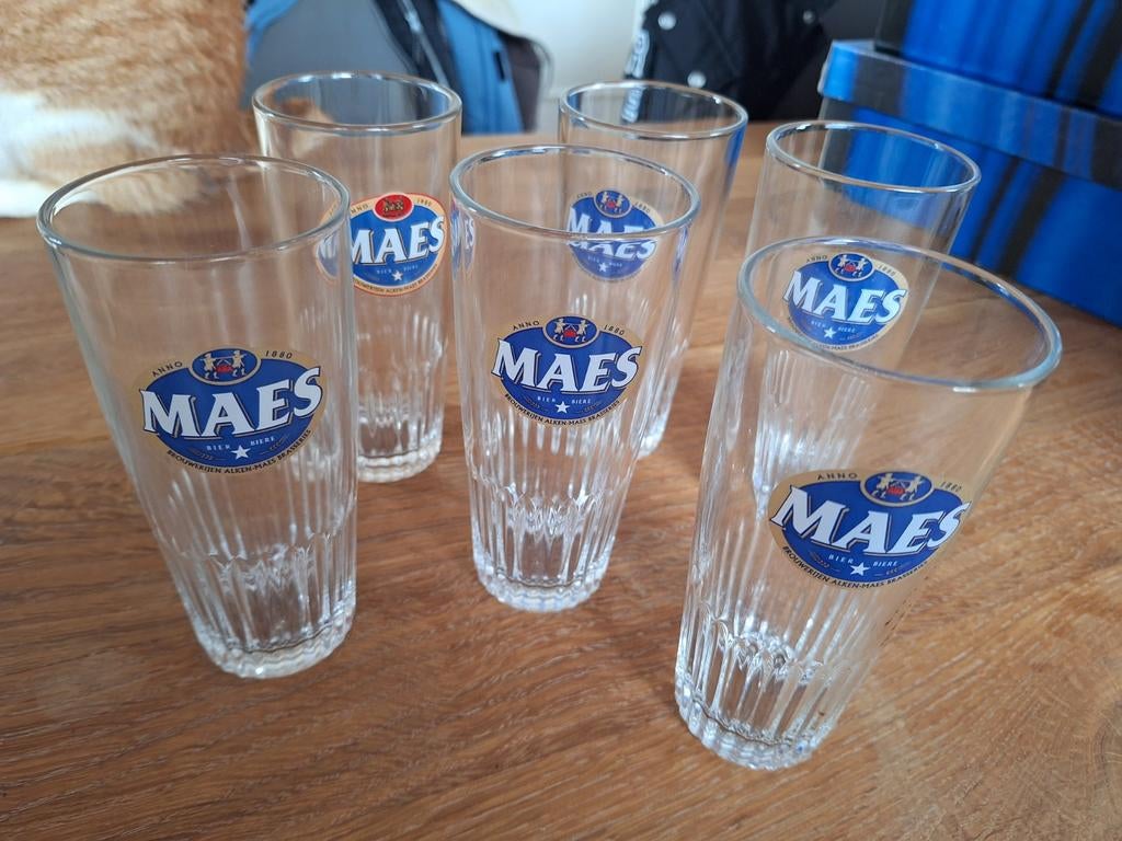 48 Maes glazen, Verzamelen, Ophalen