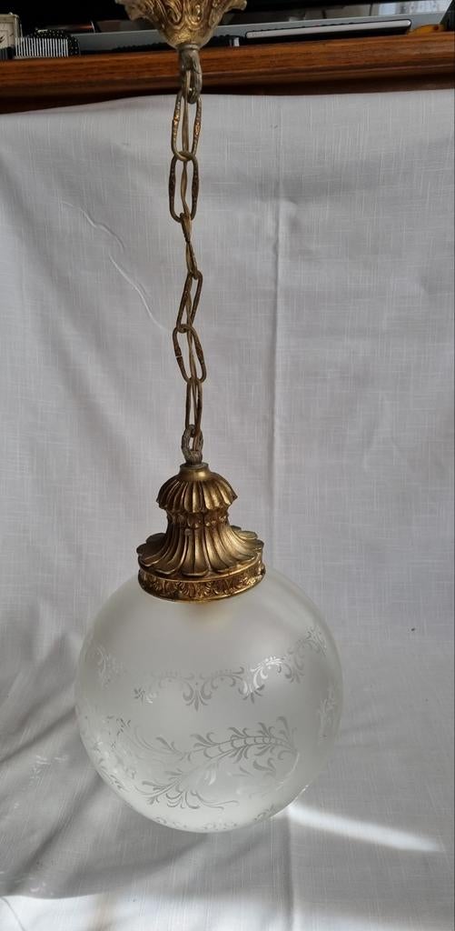 Mooi vintage hanglamp, Antiek en Kunst, Ophalen