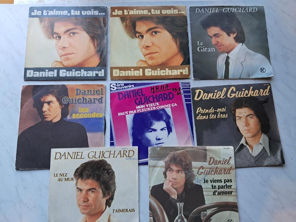 Lot Daniel Guichard (7"), Ophalen of Verzenden