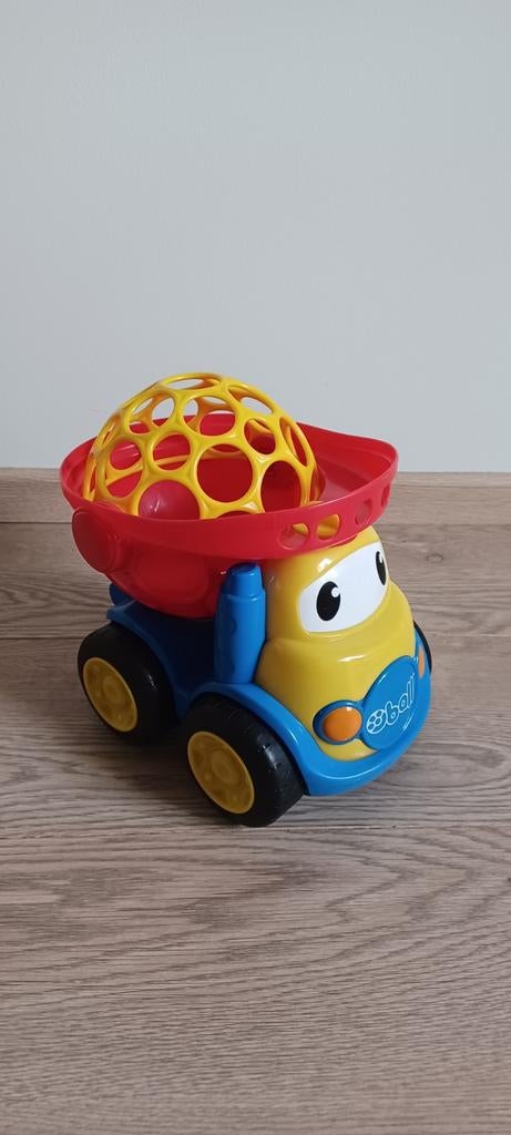 Oball Go Grippers Dump Truck - kiepwagen, Kinderen en Baby's, Ophalen, Zo goed als nieuw