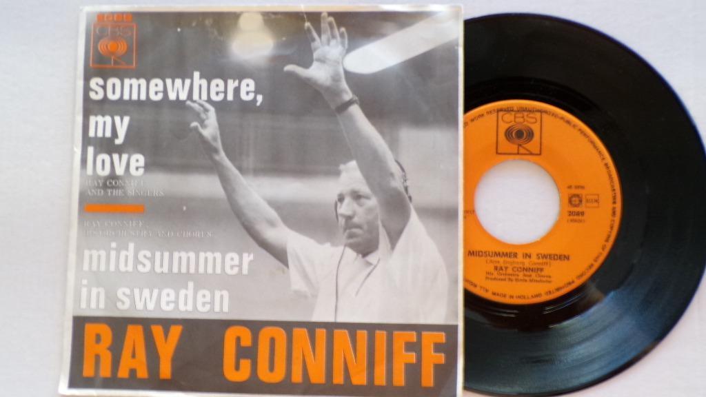 RAY CONNIFF - Midsummer in Sweden (45t), Enlèvement ou Envoi, Comme neuf, Pop
