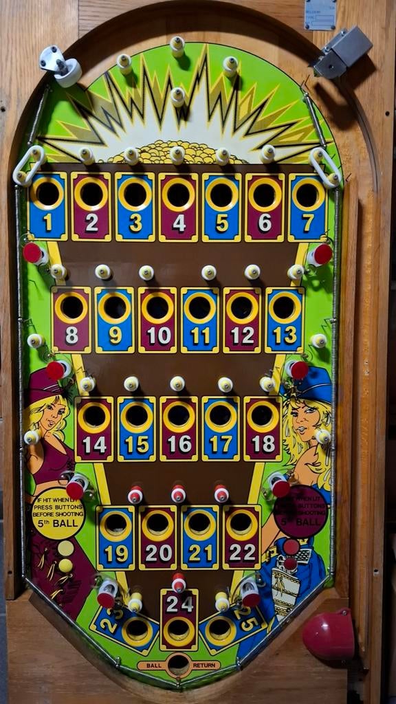 Bingo retro speelveld, Ophalen