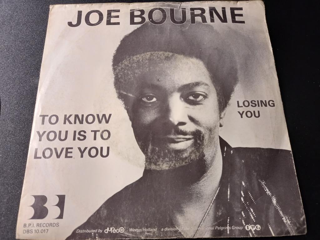 Joe Bourne – To Know You Is To Love You '7 = comme neuf !, Enlèvement ou Envoi, Comme neuf, R&B et Soul