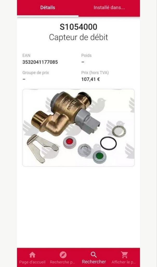 Bulex capteur de débit Thermomaster 3HR (neuf), Collections, Collections Autre, Enlèvement ou Envoi, Neuf