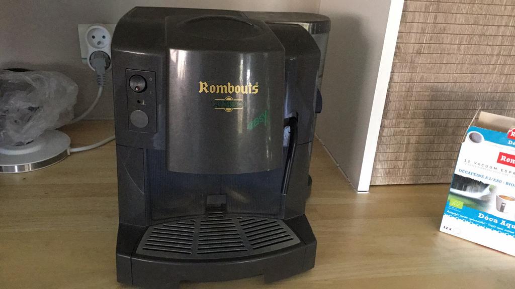 Espressomachine Rombouts, Elektronische apparatuur, Ophalen, Zo goed als nieuw