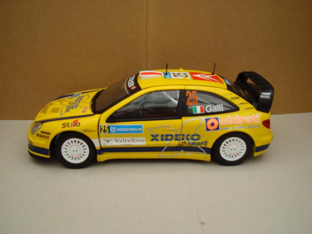 CITROEN XSARA RALLY WRC OP SCHAAL 1/18.SUN STAR., Hobby en Vrije tijd, Modelauto's | 1:18, Ophalen of Verzenden, Nieuw, Auto, Sun Star