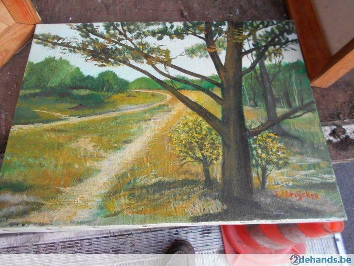 schilderij op doek