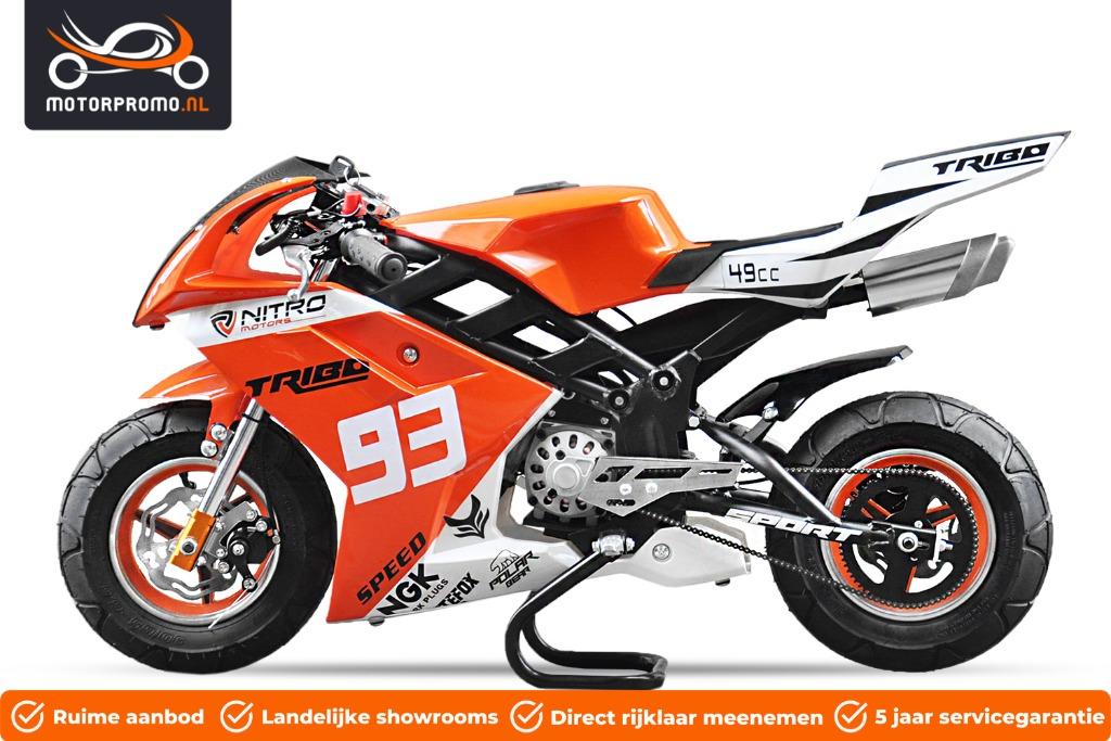 pocketbike minibike pocket minibike 49cc 2takt, OOK op ACCU, Fietsen en Brommers, Overige typen, Nieuw, Gepard, 49 cc